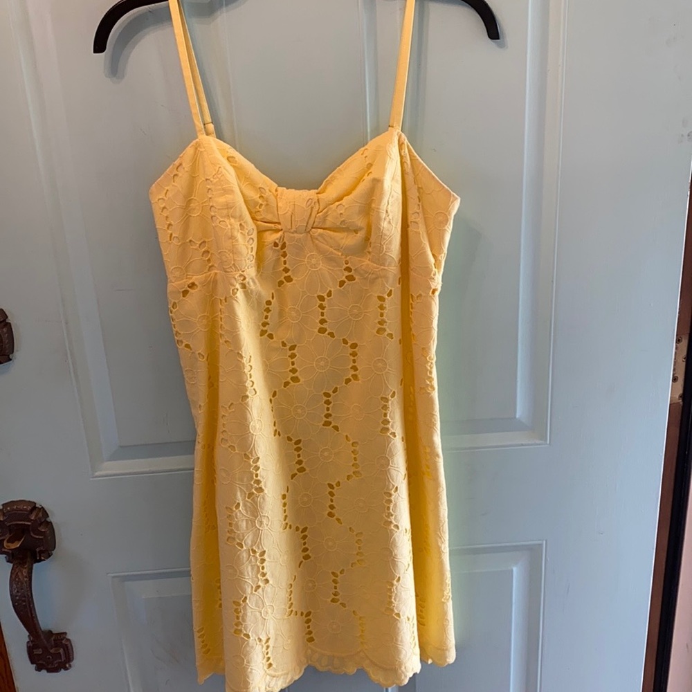 Yellow Lilly Pulitzer Sundress Size 8